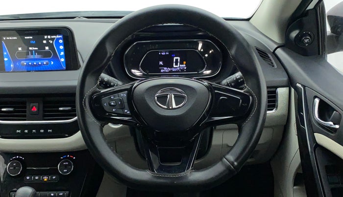2022 Tata NEXON XZA PLUS PETROL, Petrol, Automatic, 30,473 km, Steering Wheel Close Up