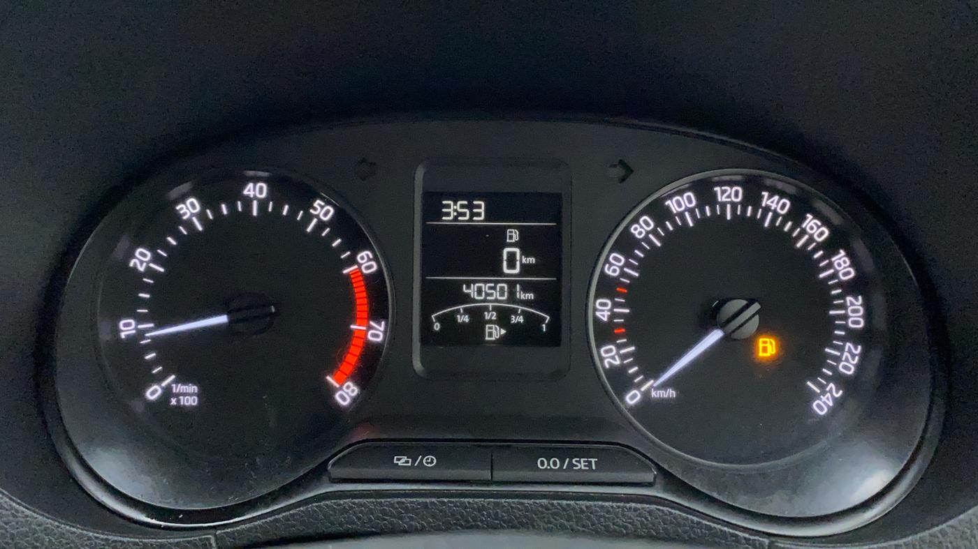 2019 Skoda Rapid STYLE 1.6 MPI, Petrol, Manual, 40,501 km, Odometer Image