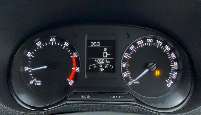 2019 Skoda Rapid STYLE 1.6 MPI, Petrol, Manual, 40,501 km, Odometer Image