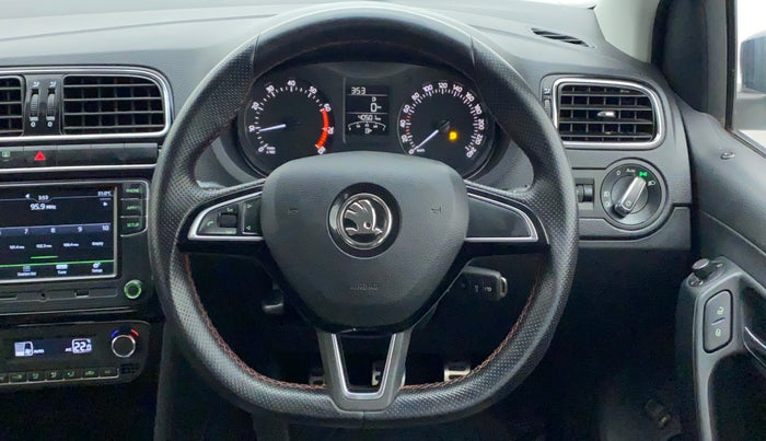 2019 Skoda Rapid STYLE 1.6 MPI, Petrol, Manual, 40,501 km, Steering Wheel Close Up