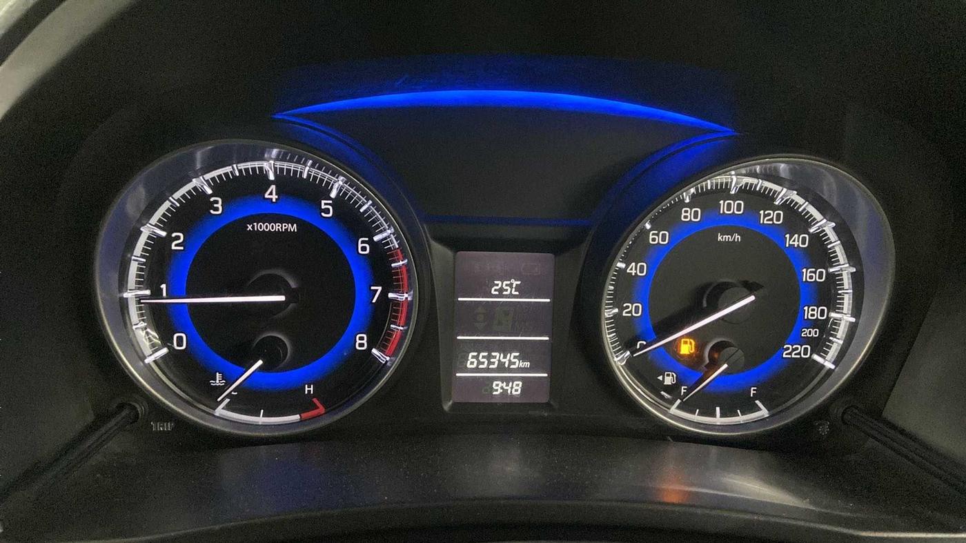 2016 Maruti Baleno DELTA PETROL 1.2, Petrol, Manual, 65,323 km, Odometer Image