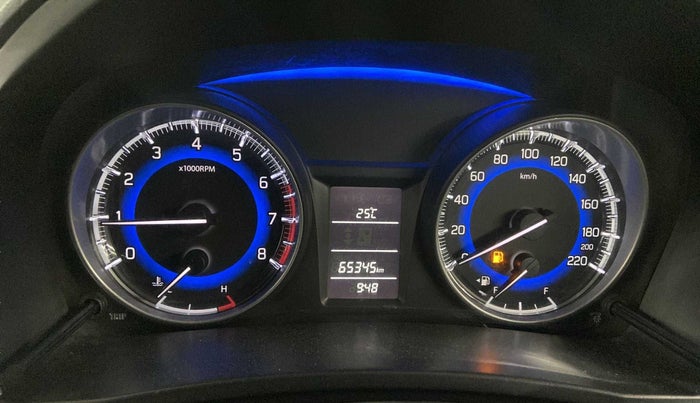 2016 Maruti Baleno DELTA PETROL 1.2, Petrol, Manual, 65,323 km, Odometer Image