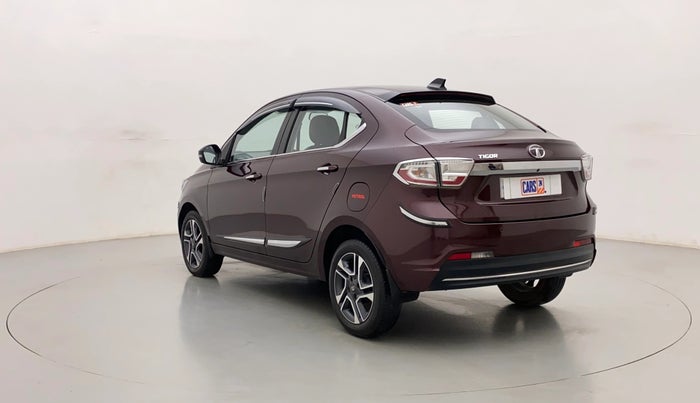 2021 Tata TIGOR XZA PLUS PETROL, Petrol, Automatic, 11,058 km, Left Back Diagonal