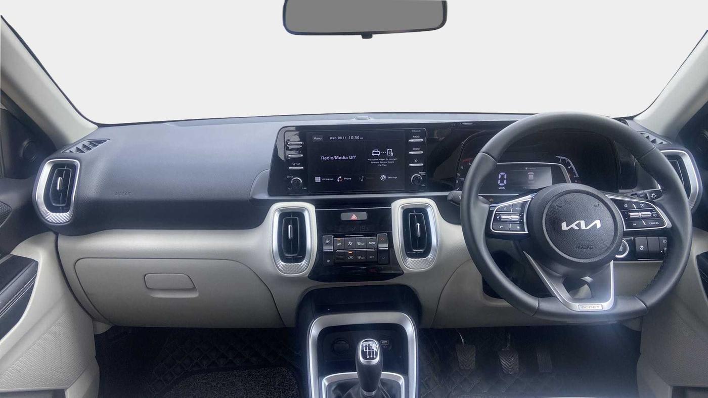 2023 KIA SONET HTX 1.5, Diesel, Manual, 15,856 km, Dashboard