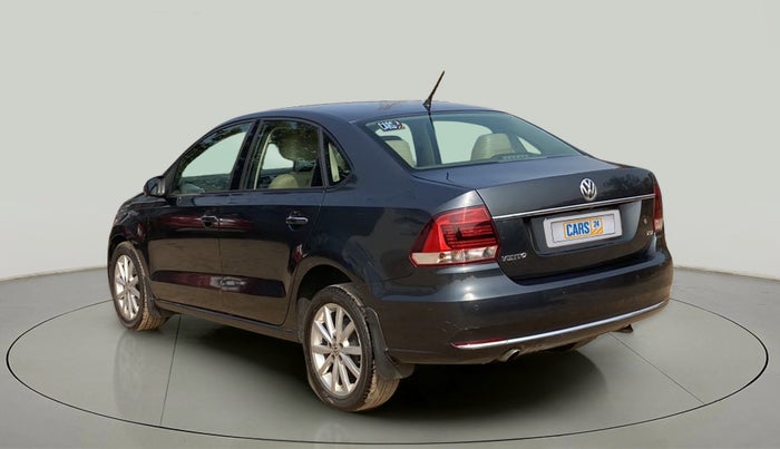 2017 Volkswagen Vento HIGHLINE PLUS 1.2 AT 16 ALLOY, Petrol, Automatic, 61,968 km, Left Back Diagonal