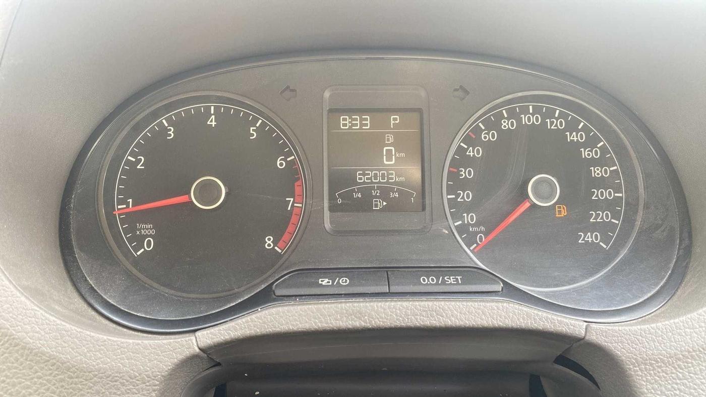 2017 Volkswagen Vento HIGHLINE PLUS 1.2 AT 16 ALLOY, Petrol, Automatic, 61,968 km, Odometer Image