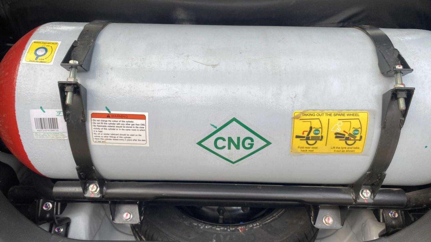 2021 Maruti Alto LXI CNG, CNG, Manual, 11,631 km, Boot Inside