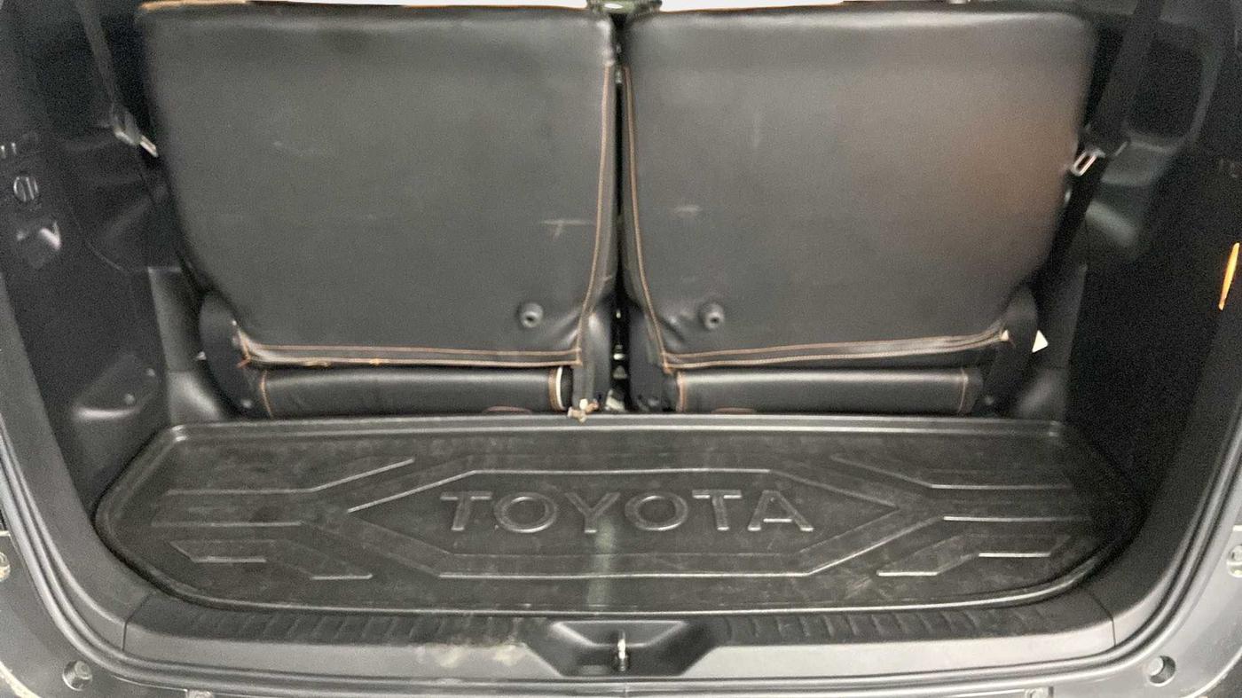 2018 Toyota Innova Crysta 2.4 VX 7 STR, Diesel, Manual, 29,238 km, Boot Inside