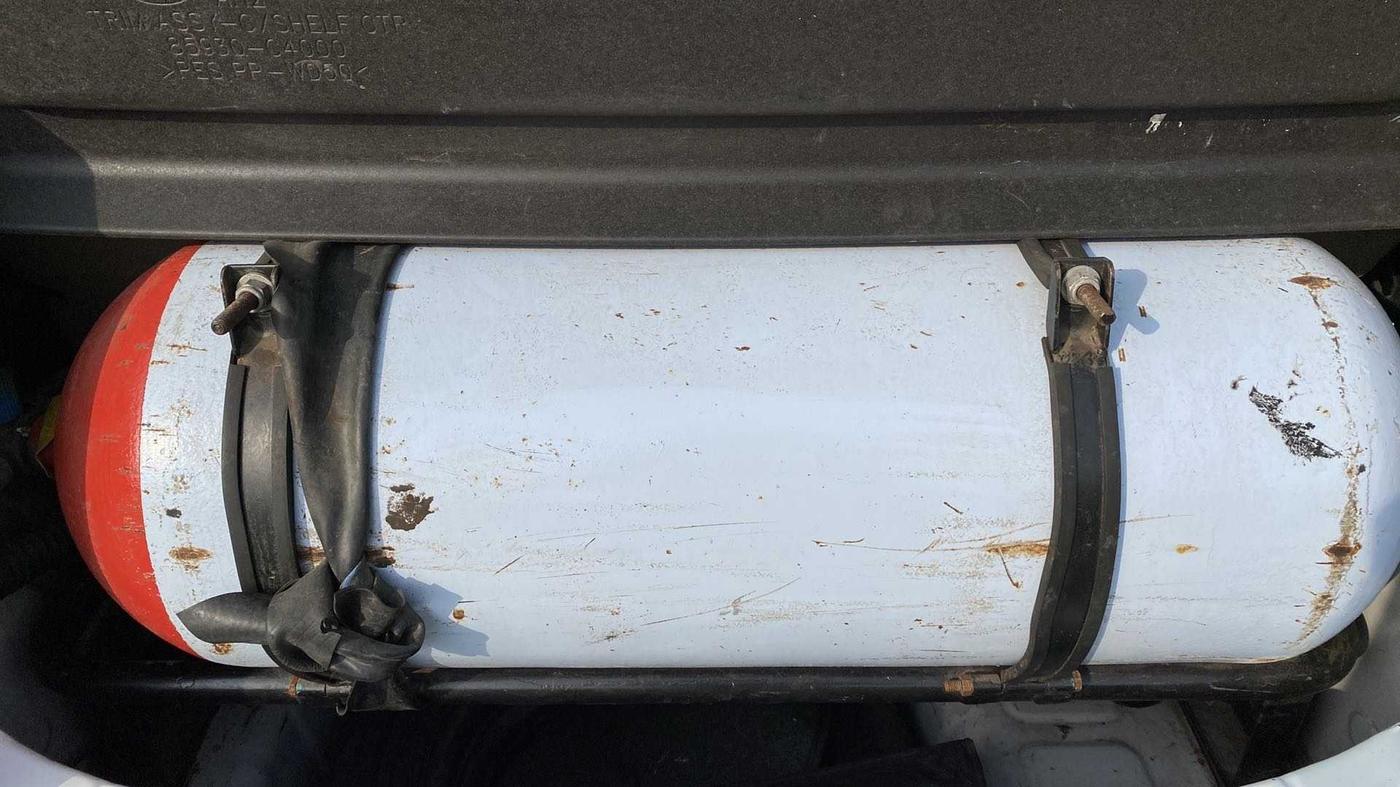 2018 Hyundai NEW SANTRO MAGNA CNG, CNG, Manual, 71,968 km, Boot Inside