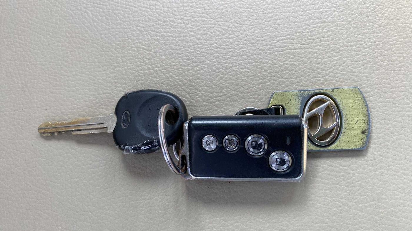 2018 Hyundai NEW SANTRO MAGNA CNG, CNG, Manual, 71,968 km, Key Close Up