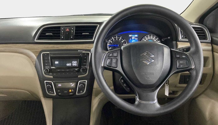 2018 Maruti Ciaz DELTA 1.5 SHVS MT PETROL, Petrol, Manual, 48,963 km, Steering Wheel Close Up