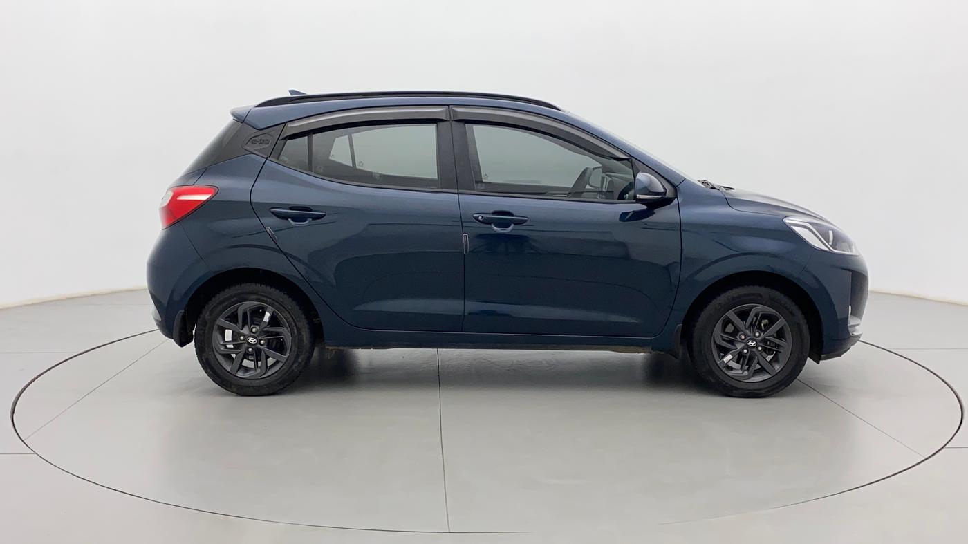 2021 Hyundai GRAND I10 NIOS SPORTZ AMT 1.2 KAPPA VTVT, Petrol, Automatic, 46,191 km, Right Side View
