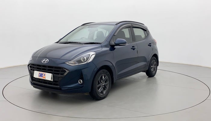 2021 Hyundai GRAND I10 NIOS SPORTZ AMT 1.2 KAPPA VTVT, Petrol, Automatic, 46,191 km, Left Front Diagonal