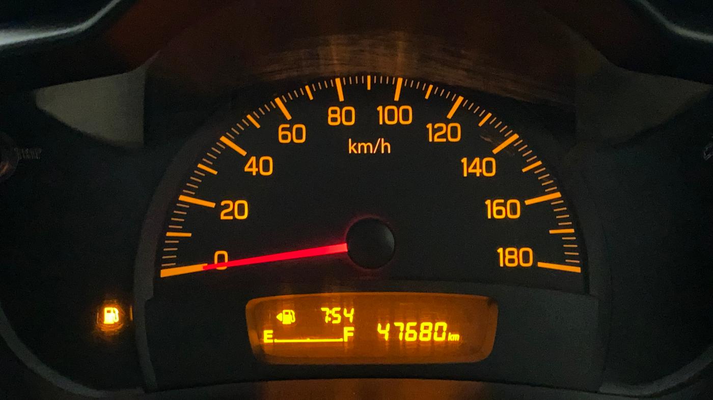 2014 Maruti Celerio VXI, Petrol, Manual, 47,679 km, Odometer Image