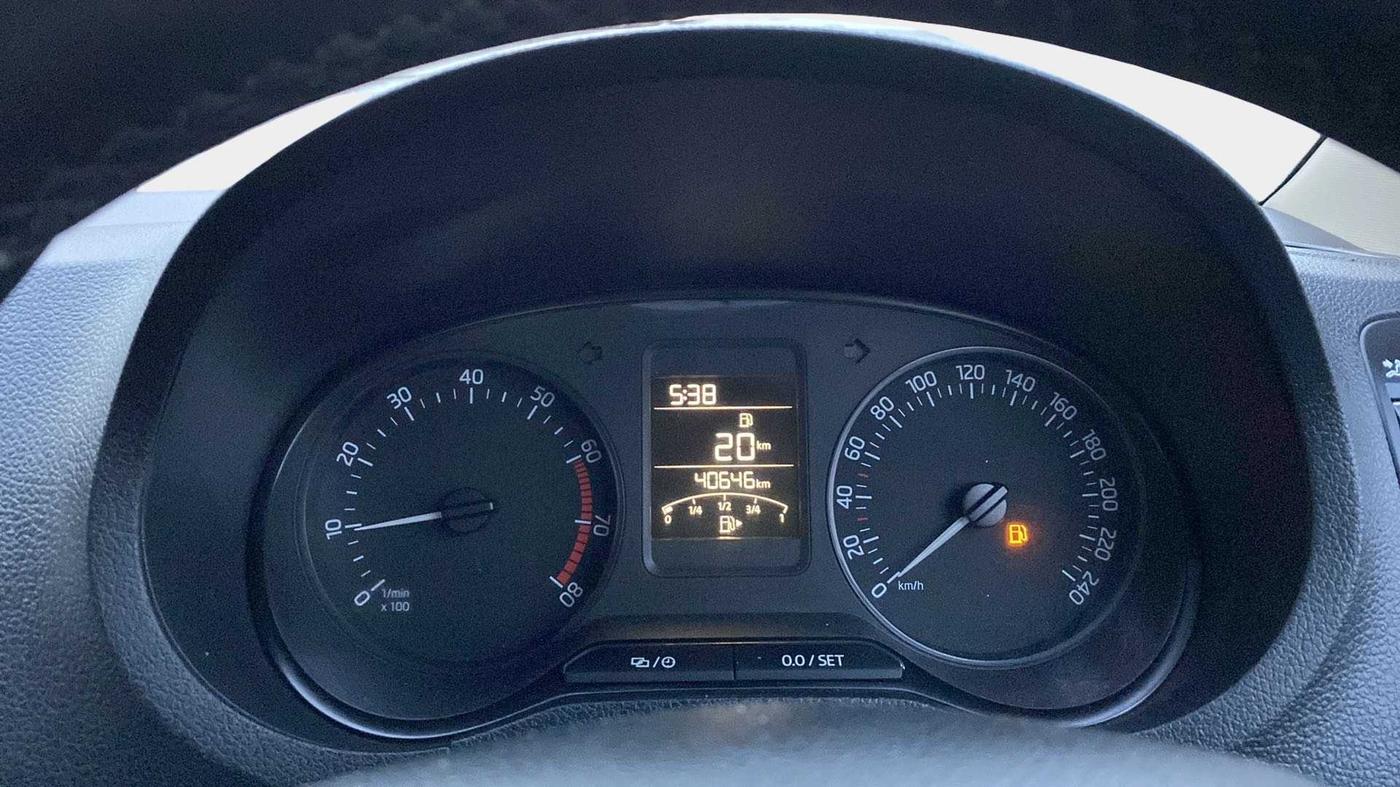 2020 Skoda Rapid AMBITION TSI, Petrol, Manual, 40,642 km, Odometer Image