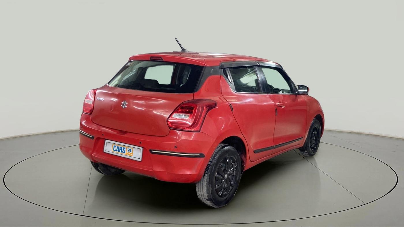 2018 Maruti Swift VXI, CNG, Manual, 52,376 km, Right Back Diagonal