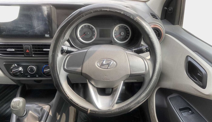 2021 Hyundai AURA E 1.2, Petrol, Manual, 23,026 km, Steering Wheel Close Up