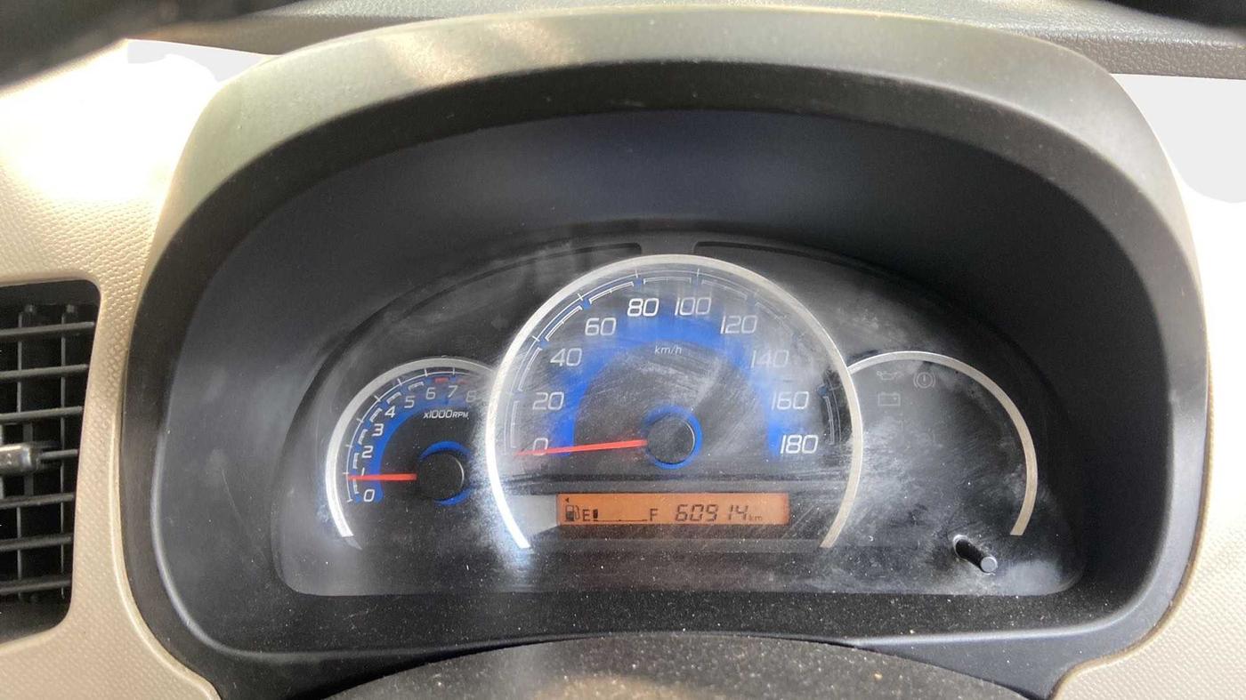 2017 Maruti Wagon R 1.0 VXI, Petrol, Manual, 60,892 km, Odometer Image