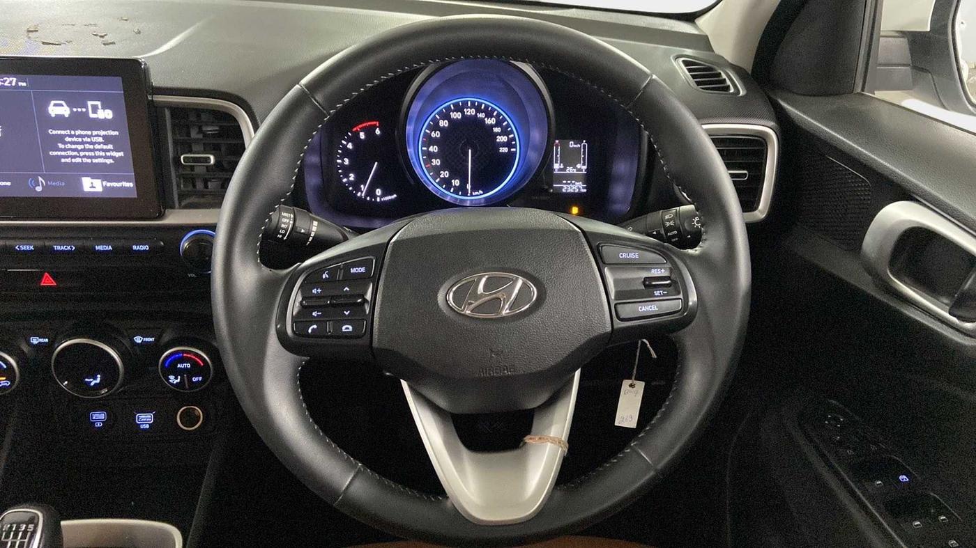 2020 Hyundai VENUE SX 1.5 CRDI, Diesel, Manual, 34,242 km, Steering Wheel Close Up