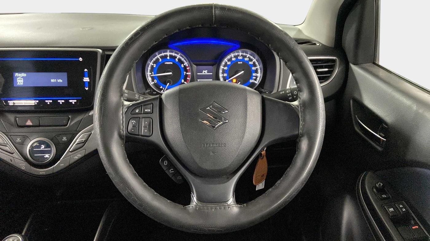 2021 Maruti Baleno DELTA PETROL 1.2, Petrol, Manual, 26,340 km, Steering Wheel Close Up
