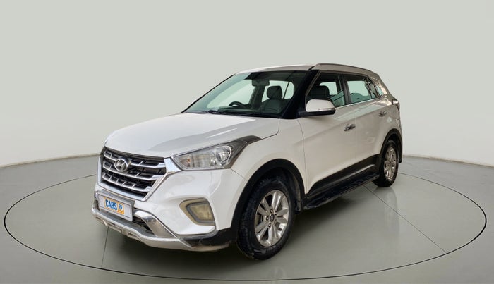 2019 Hyundai Creta E PLUS 1.6 PETROL, Petrol, Manual, 83,085 km, Left Front Diagonal