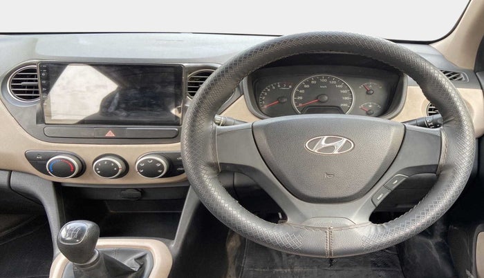 2015 Hyundai Grand i10 MAGNA 1.2 KAPPA VTVT, Petrol, Manual, 32,723 km, Steering Wheel Close Up