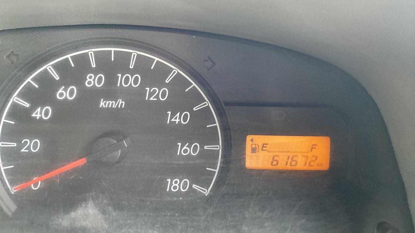 2010 Maruti Alto LXI, Petrol, Manual, 61,662 km, Odometer Image