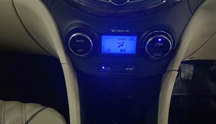 2013 Hyundai Verna FLUIDIC 1.6 VTVT SX, Petrol, Manual, 50,765 km, AC Unit - Car heater not working