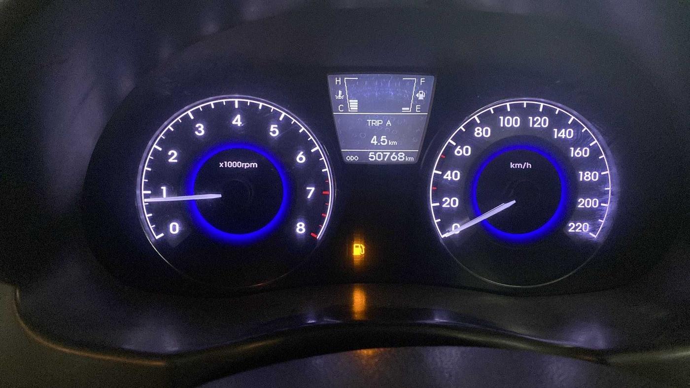 2013 Hyundai Verna FLUIDIC 1.6 VTVT SX, Petrol, Manual, 50,765 km, Odometer Image