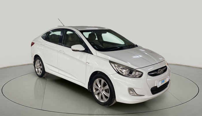 2013 Hyundai Verna FLUIDIC 1.6 VTVT SX, Petrol, Manual, 50,765 km, Right Front Diagonal
