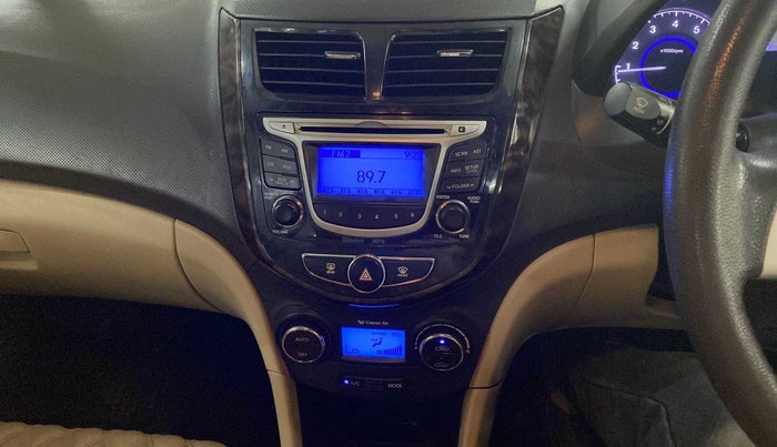 2013 Hyundai Verna FLUIDIC 1.6 VTVT SX, Petrol, Manual, 50,765 km, Infotainment System