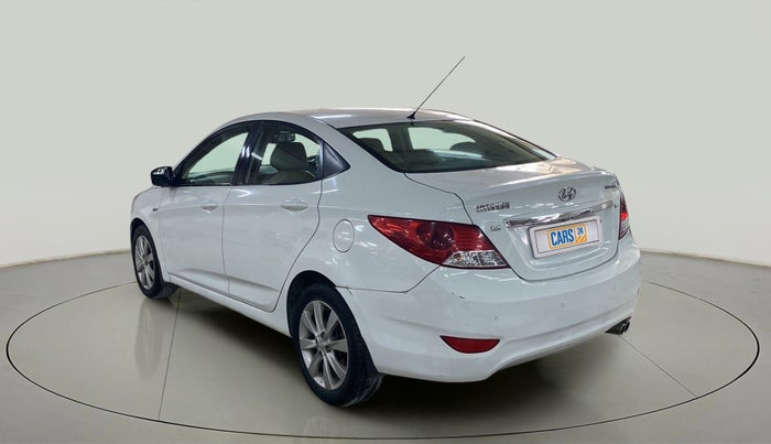2013 Hyundai Verna FLUIDIC 1.6 VTVT SX, Petrol, Manual, 50,765 km, Left Back Diagonal