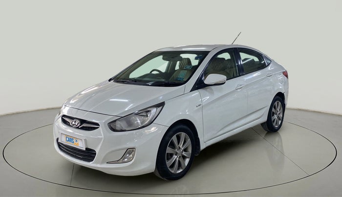 2013 Hyundai Verna FLUIDIC 1.6 VTVT SX, Petrol, Manual, 50,765 km, Left Front Diagonal