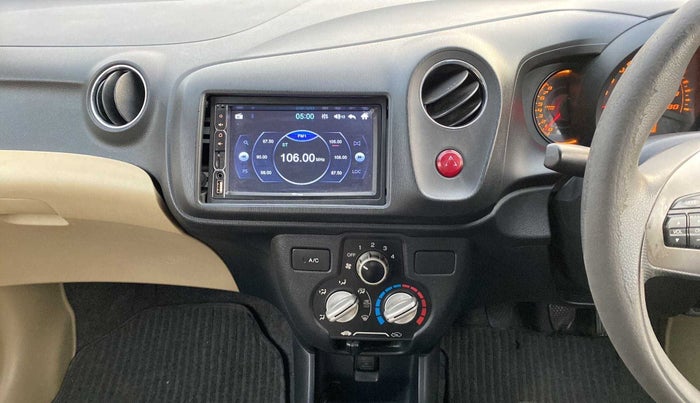 2014 Honda Amaze 1.2L I-VTEC S, Petrol, Manual, 79,352 km, Infotainment System