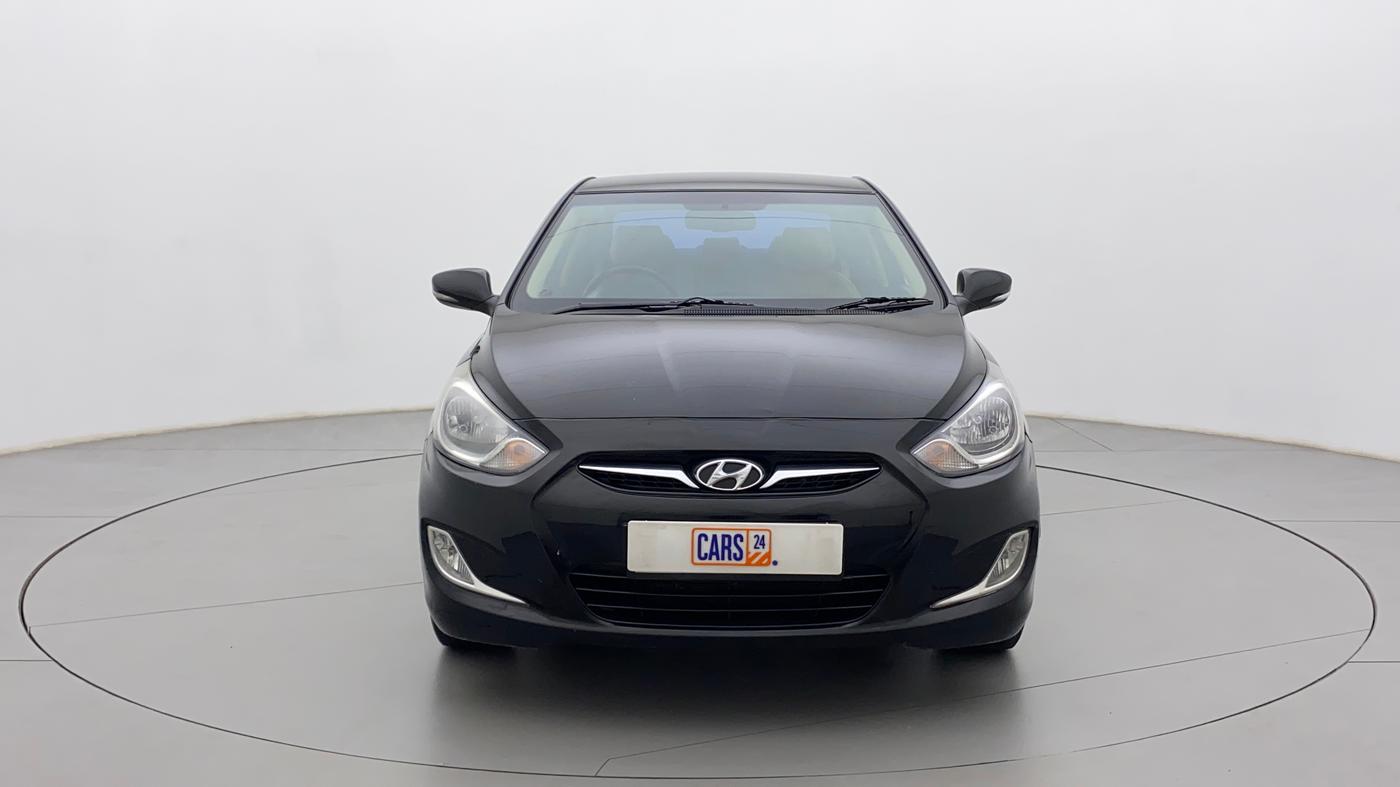 2012 Hyundai Verna FLUIDIC 1.6 VTVT SX OPT, Petrol, Manual, 69,778 km, Front
