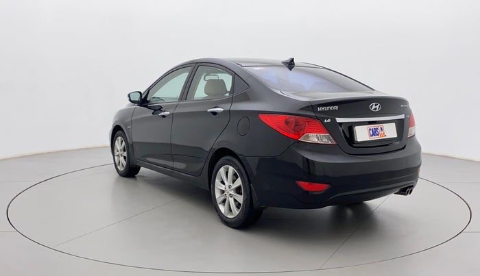 2012 Hyundai Verna FLUIDIC 1.6 VTVT SX OPT, Petrol, Manual, 69,778 km, Left Back Diagonal