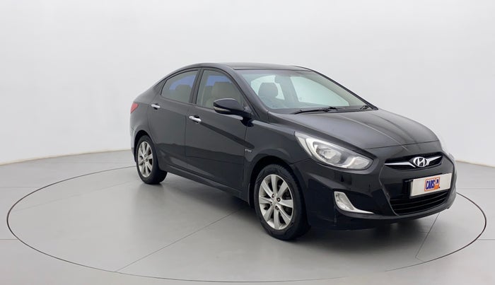 2012 Hyundai Verna FLUIDIC 1.6 VTVT SX OPT, Petrol, Manual, 69,778 km, Right Front Diagonal