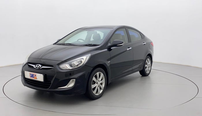 2012 Hyundai Verna FLUIDIC 1.6 VTVT SX OPT, Petrol, Manual, 69,778 km, Left Front Diagonal