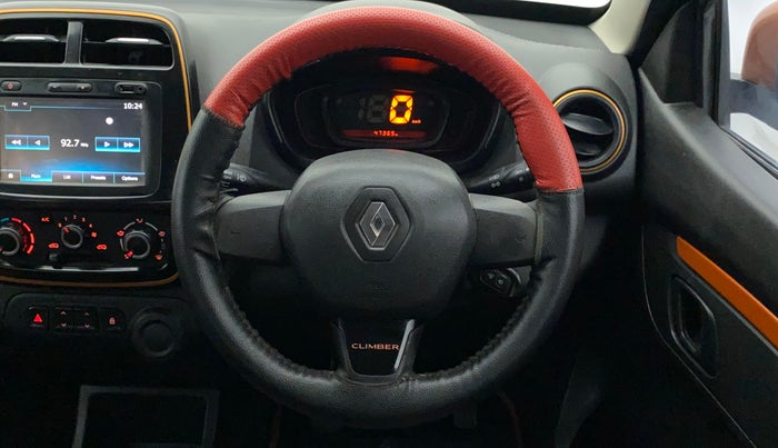 2018 Renault Kwid CLIMBER 1.0, Petrol, Manual, 47,599 km, Steering Wheel Close Up