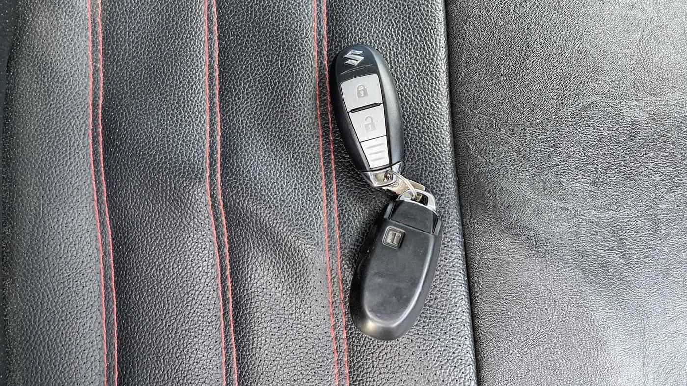 2021 Maruti Vitara Brezza VXI, Petrol, Manual, 55,657 km, Key Close Up