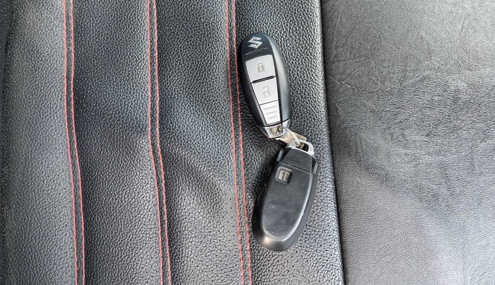 2021 Maruti Vitara Brezza VXI, Petrol, Manual, 55,657 km, Key Close Up