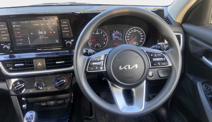 2021 KIA SELTOS HTK PLUS 1.5, Petrol, Manual, 19,097 km, Steering Wheel Close Up