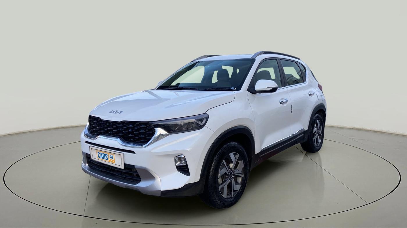 2022 KIA SONET HTX PLUS 1.5, Diesel, Manual, 11,647 km, Left Front Diagonal