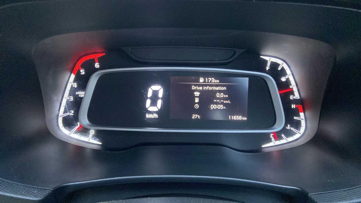 2022 KIA SONET HTX PLUS 1.5, Diesel, Manual, 11,647 km, Odometer Image