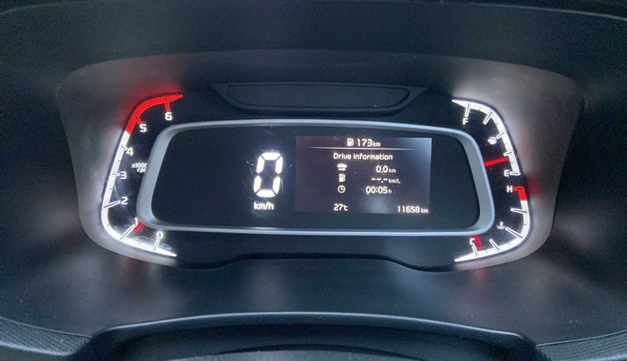 2022 KIA SONET HTX PLUS 1.5, Diesel, Manual, 11,647 km, Odometer Image