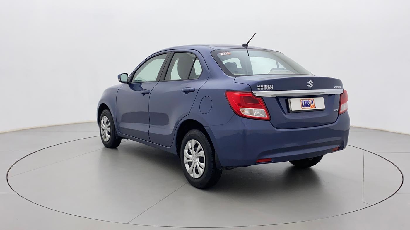 2017 Maruti Dzire VDI AMT, Diesel, Automatic, 1,00,695 km, Left Back Diagonal