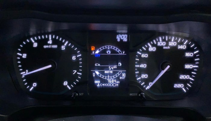 2022 Tata ALTROZ XT PETROL, Petrol, Manual, 7,684 km, Odometer Image