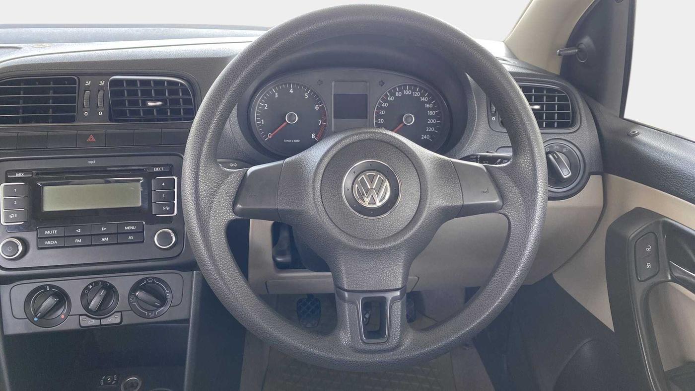 2012 Volkswagen Polo COMFORTLINE 1.2L PETROL, Petrol, Manual, 74,075 km, Steering Wheel Close Up