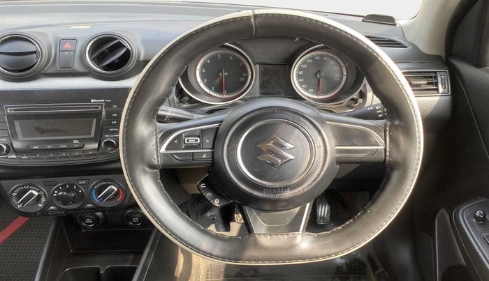 2018 Maruti Swift VXI, Petrol, Manual, 18,344 km, Steering Wheel Close Up