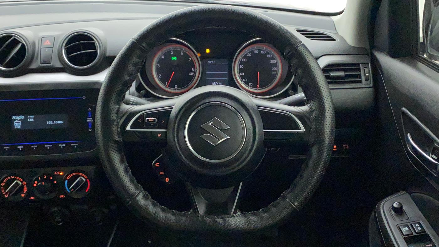 2023 Maruti Swift VXI, Petrol, Manual, 8,041 km, Steering Wheel Close Up